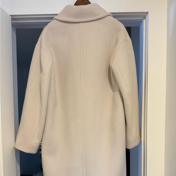 Aritzia Cream IVORY Wool Cashmere ONLY Coat in SMALL - Picture 5 of 5